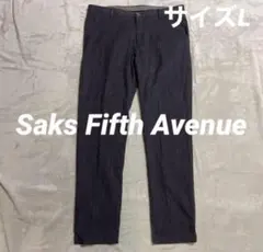 古着　サックスフィフスアベニュー　スラックス 霜降り　ごま塩　ビーチクロス