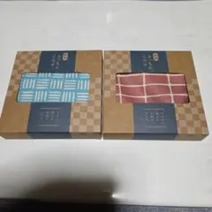 キッチンクロス 青赤2枚セット