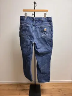 【味あり】Carhartt FRライン 難燃デニム 38×36 ビッグサイズのサムネイル