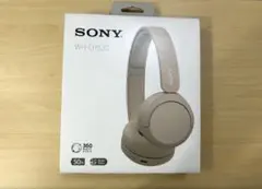 SONY WH-CH520 Bluetooth対応ヘッドホン　ベージュ【美品】