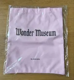Wonder Museum ピンク トートバッグ 福岡 ミセス - メルカリ