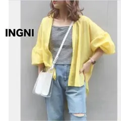 【INGNI】シアー BIG シャツ 長袖 シーズンレスのサムネイル