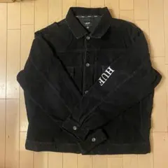 HUF 黒コーデュロイジャケット　XXLのサムネイル
