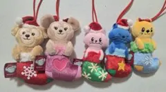 ディズニーシー ダッフィー シェリーメイ クリスマス マスコット オーナメント