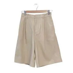 LOWRYS FARM ローリーズファーム(F)フェイクレザー ショートパンツ