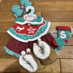 Disney シェリーメイ 着せ替え服 冬 クリスマス