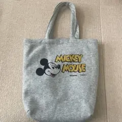 Disney ミッキーマウス トートバッグ グレー