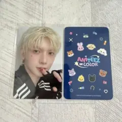 ATEEZ ANITEEZ MICRO DECO STICKER トレカ サン - メルカリ