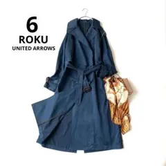 6(ROKU)✨定価5.4万円　BIG TRENCH COAT コート トレンチ