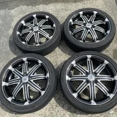 Lehrmeister 16インチ ブラック シルバー ホイールセットのサムネイル