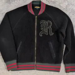 ラルフローレンラグビー フリースジャケット M 黒