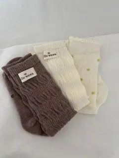 キッズ　ハイソックス　3-5y