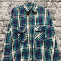 FIVE BROTHER ネルシャツ USA製 ファイブブラザー L