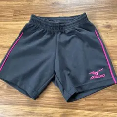 MIZUNO スポーツパンツ ブラック ピンク