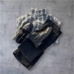 【春服】アメカジ系統カジュアルコーデ3点セット