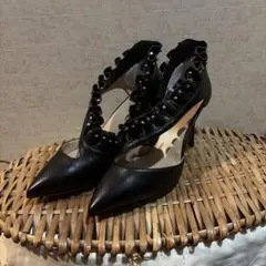 valentino スタッズ　パンプス