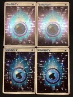 アクマグ　基本エネルギー水　ポケカ　pcg 2003 4枚