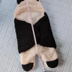 パンダデザイン フリースおくるみ 約60cm
