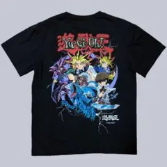 遊戯王 両面プリント tシャツ 黒のサムネイル