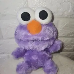 【正規品】紫色 エルモ ぬいぐるみ パープル セサミストリート