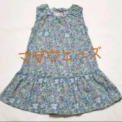 ♥️セール♥️【匿名配送】motherways 90　ノースリーブワンピースのサムネイル