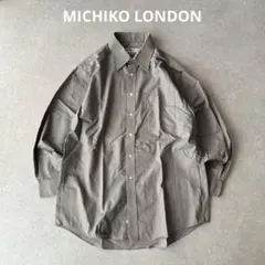MICHIKO LONDON 無地 シャツ 長袖のサムネイル