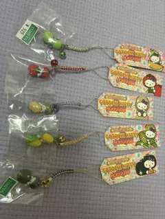 レア！ハローキティ 北海道限定 根付けストラップ 5種セット