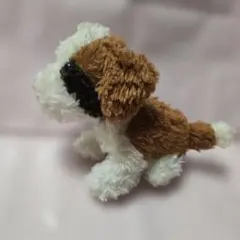犬のぬいぐるみ（詳細不明・セントバーナード風）