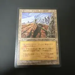 MTG 【Foil】ゴルゴロスの谷/不毛の大地 - メルカリ