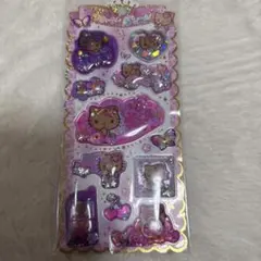 キラキラウォーターinシール　ウォーターシール　ウォーターインシール　キティ