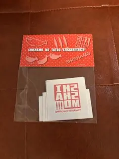 SHISHAMO NO TATOO STICKER!!! 2026