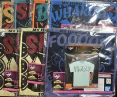 ヒロアカ　一番くじ　H賞タオル　I賞ステーショナリーコレクション