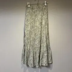 ローリーズファーム　レオパード模様 フレアロングスカート