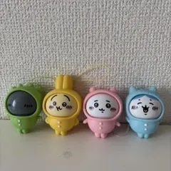 ちいかわ パジャマパーティ　お着替えパジャママスコット4種セット　難ありのサムネイル