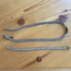 シルバーネックレス　ブレスレット　 ビンテージ　タイ