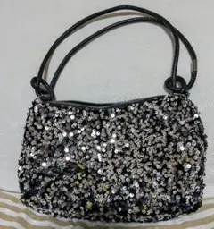 スパンコール　キラキラバッグ　パーティーバッグ