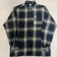 CalTop キャルトップ 長袖シャツ オンブレシャ ドーチェック M   美品