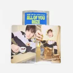 RIIZE all of you UMS POPUP 原宿 トレカ アントン