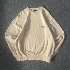 90s vintage スウェット アメカジ　ストリート　アイボリー　オーバー