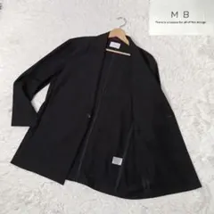 美品◆MB オーバーサイズ テーラードジャケット ブラック　1ボタン