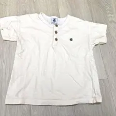 PETIT BATEAU プチバトー ヘンリーネック Tシャツ 128cm