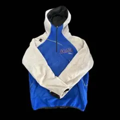 ☆DESCENTE 横浜DeNAベイスターズ フリース XO ハーフジップ 紺 - メルカリ