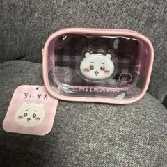 ちいかわ　ぷっくりクリアミニポーチ