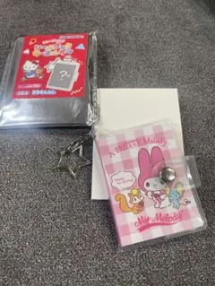サンリオ　トレーディングシールブックキーホルダー　マイメロ