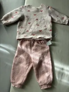 UNIQLO ベビーパジャマ ハート柄 80