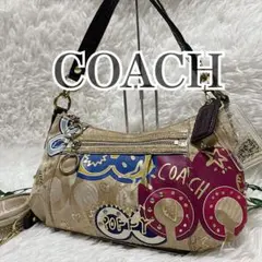 COACH Poppy Studs Glitter Bag y2k 2way