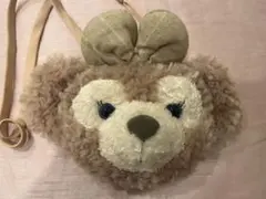 クマ顔ポシェット ベージュ