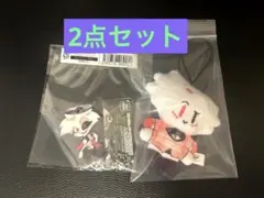 【新品】ハズビン エンジェル・ダスト ほわぬい　ラバーマスコット　2点セット