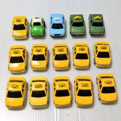 タクシー ミニカー 15台セット