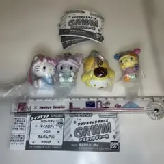 サンリオキャラクターズGRWMマスコットチャームの4種セットです。